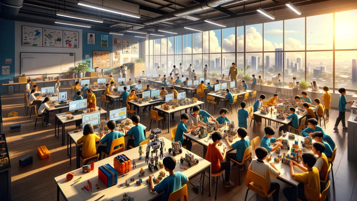 sekolah robotik medan