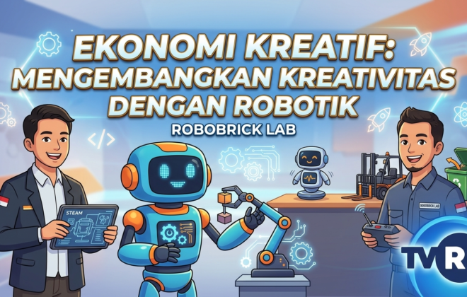 Inovasi robotik Medan oleh Robobrick Lab di TVRI