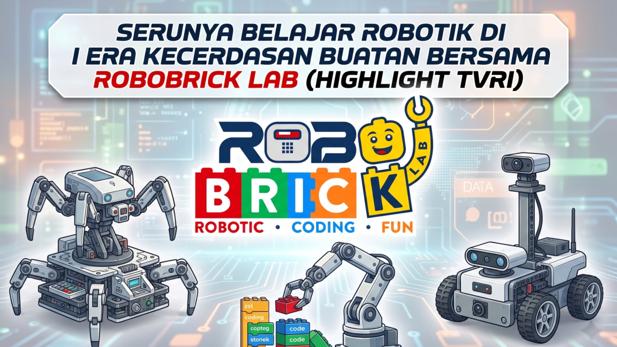 Serunya Belajar Robotik di Era Kecerdasan Buatan Bersama RoboBrick Lab (Highlight TVRI)